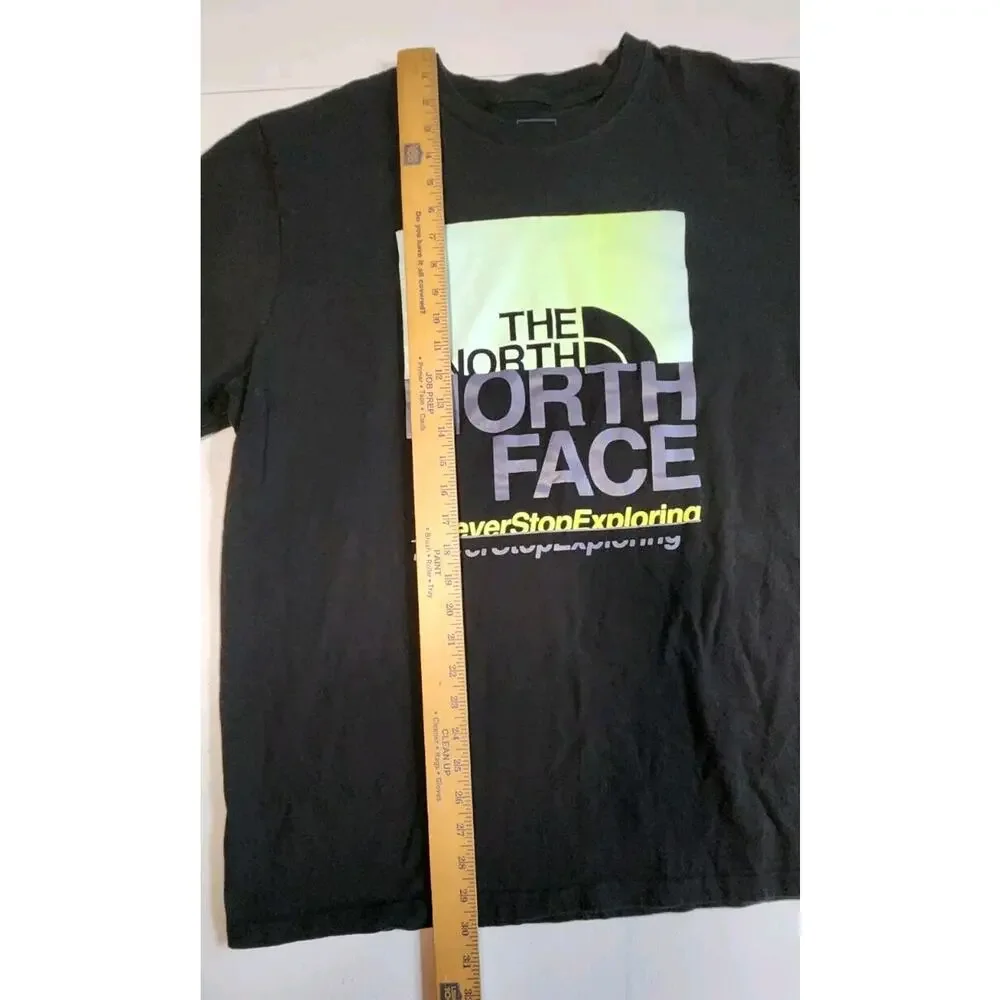 The North Face Northern Lights Never Stop Exploring Black Shirt Mens Size XXL